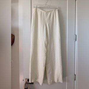 Armani Collezioni Off-White Trousers Sz 8